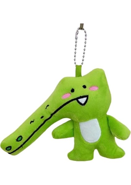 Uzun Ağız Uzun Ağız Timsah Peluş Anahtarlık Kawaii Karikatür Yeşil Timsah Peluş Bebek Yaratıcı Timsah Yeşil Timsah Kolye Çanta Kolye (Yurt Dışından)