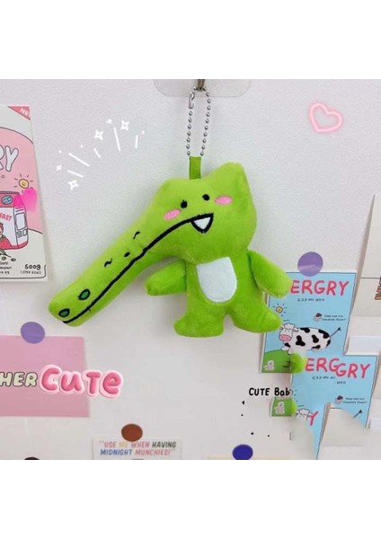 Uzun Ağız Uzun Ağız Timsah Peluş Anahtarlık Kawaii Karikatür Yeşil Timsah Peluş Bebek Yaratıcı Timsah Yeşil Timsah Kolye Çanta Kolye (Yurt Dışından) indirimleri