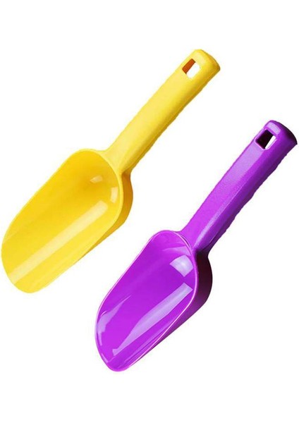Buz Kaşığı Dondurma Tatlı Yemek Düğün Büfesi Şeker Çubuğu Kepçe Sarı Mor (Yurt Dışından)