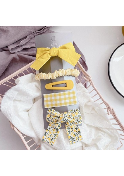 5 Adet/takım Çiçek Saç Klipleri Kızlar Için Saç Fiyonkları Sevimli Çocuklar Tokalar Tokalarım Kore Tarzı Çocuk Şapkalar Bebek Saç Aksesuarları (Yurt Dışından)