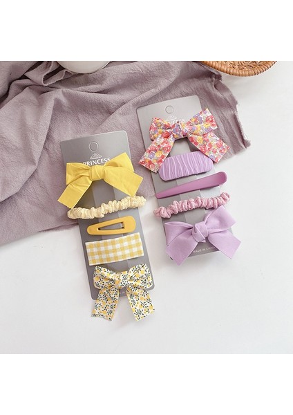 5 Adet/takım Çiçek Saç Klipleri Kızlar Için Saç Fiyonkları Sevimli Çocuklar Tokalar Tokalarım Kore Tarzı Çocuk Şapkalar Bebek Saç Aksesuarları (Yurt Dışından) modelleri