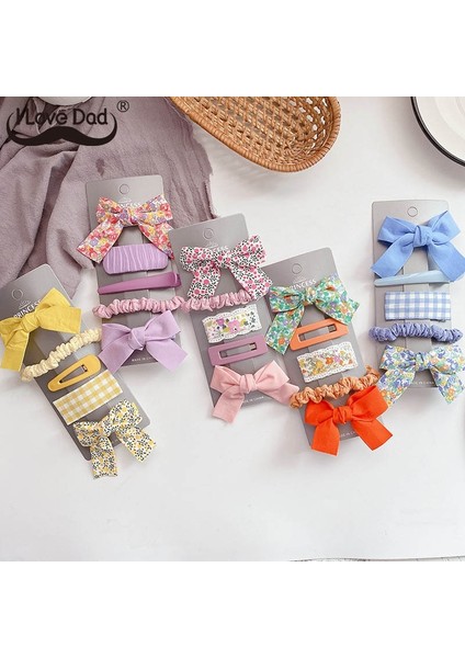 5 Adet/takım Çiçek Saç Klipleri Kızlar Için Saç Fiyonkları Sevimli Çocuklar Tokalar Tokalarım Kore Tarzı Çocuk Şapkalar Bebek Saç Aksesuarları (Yurt Dışından) fırsatları