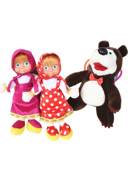 Nyt Yeni Çocuk Oyuncakları Doğum Günü Leri Popüler Masha Peluş Bebek Sevimli Ayı Yüksek Kaliteli Rus Masha Doldurulmuş Oyuncaklar (Yurt Dışından) fırsatları