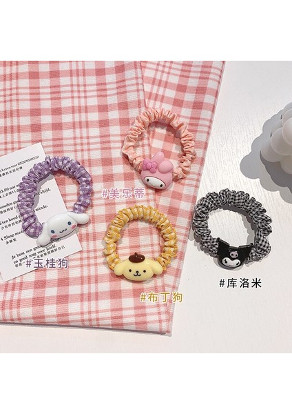 Basit Sanrio Headrope Kız Süsler Hello Kitty My Melody Kuromi Cinnamoroll Saç Daire Karikatür Headdress Saç Aksesuarları (Yurt Dışından) indirimleri