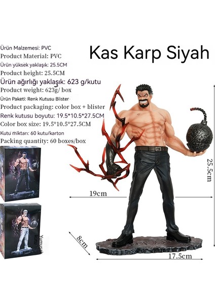 25 cm One Piece Gk Hero Sona Erdi Tekken Kas El Modeli (Yurt Dışından)
