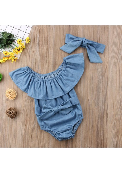 Yenidoğan Kız Bebek Önden Bağlamalı Body (Yurt Dışından) fırsatları