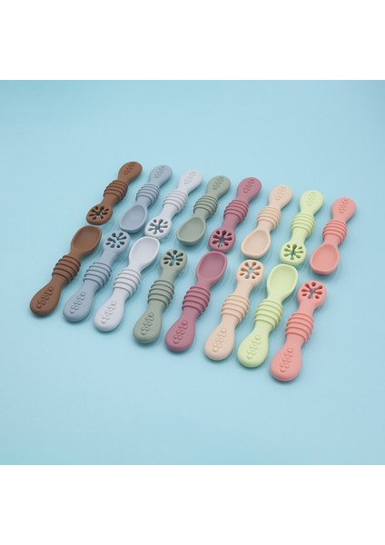 [eğlenceli Canlı] Bebek Yemek Kaşık Seti Gıda Sınıfı Silikon Yapışkan Kaşık Çocuk Yapışkan Kaşık Çorba Kaşığı Meyve Rengi Silikon Eğitim Kaşığı (Yurt Dışından) fiyatları