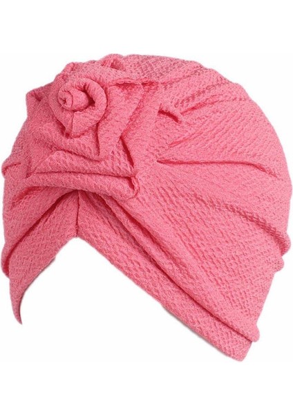 Çocuk Bebek Kız Boho Şapka Bere Eşarp Türban Kafa Wrap Kap (Yurt Dışından)