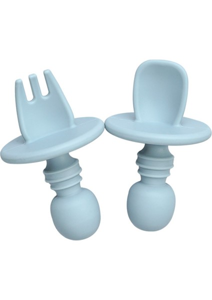 【eğlenceli Canlı】 Bap Ücretsiz Gıda Sınıfı Bebek Mini Silikon Sofra Seti Bebek Yumuşak Mutfak Erişim Çatal Kaşık Çocuklar Taşınabilir Düz Renk Çay Kaşığı (Yurt Dışından) indirimleri