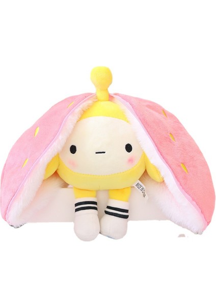 Kawaii Meyve Biçimlendirilmiş Tavşan Peluş Oyuncak Yumuşak Dolması Çizgi Film Karakteri Peluş Bebek Çocuklar Için Doğum Günü Noel Si (Yurt Dışından)