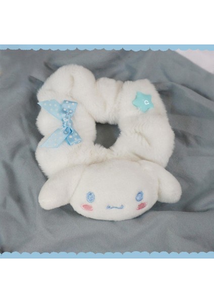 Kawaii Cinnamoroll Köpek Sanrio Peluş Karikatür Sevimli Bebekler Yeni Yay Peluş Kafa Halat Anime Peluş Oyuncaklar Kızlar Için Doğum Günü Si (Yurt Dışından)