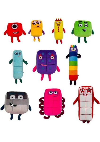 Adet 15-36CM 2021 Yeni Karikatür Numberblocks Peluş Bebek Eğitici Doldurulmuş Numarası Blok Oyuncaklar Oyuncaklar Çocuklar Için Çocuk Oyuncakları (Yurt Dışından)