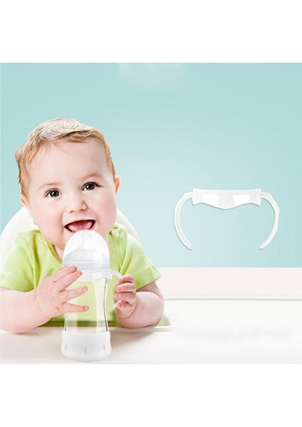 Biberon Aksesuarları Gri Beyaz Beslemek Için Pratik Geniş Kalibre Biberon Tutma Kolu (Yurt Dışından) modelleri