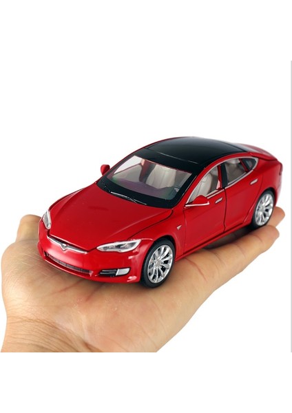 Yeni 1:32 Tesla Model S Alaşım Araba Modeli Pres Döküm ve Oyuncak Araçlar Oyuncak Arabalar Çocuk Oyuncakları Çocuk Ler Için Çocuk Oyuncak Kırmızı Araba (Yurt Dışından) modelleri