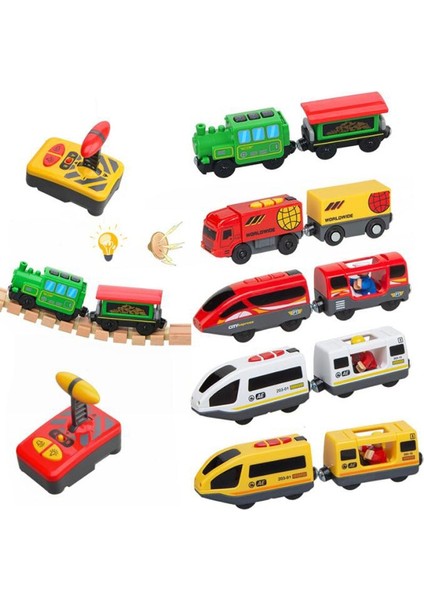 Yeni Çocuklar Rc Elektrikli Tren Lokomotif Manyetik Tren Döküm Oyuncak Ahşap Tren Demiryolu Rayı Oyuncakları Çocuklar Için Fit (Yurt Dışından) modelleri
