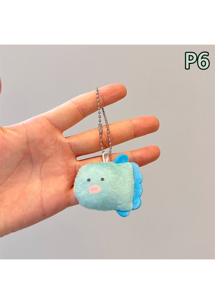 2024 1 Adet Köpekbalığı Penguen Peluş Anahtarlık Japon Tarzı Karikatür Peluş Doldurulmuş Kolye Globefish Kaplumbağa Anahtarlık Akvaryum (Yurt Dışından) indirimleri