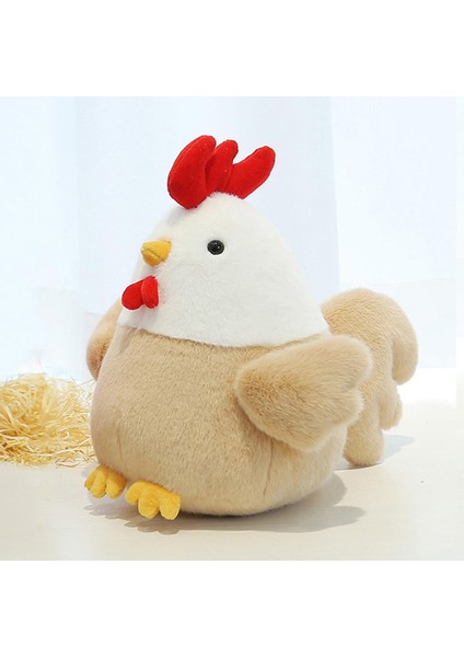 Sevimli Tavuk Peluş Bebek Oyuncakları Çocuk Hayvan Tavuk Peluş Oyuncak Bebek Doğum Günü Leri (Yurt Dışından)