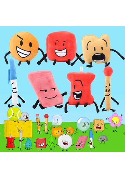 Bfdi Peluş Oyuncak Savaş Rüya Adası Peluş Karikatür Dolması Hayvan Bitki Yumuşak Bebek Yapraklı Firey Yastık Çocuklar Için (Yurt Dışından)