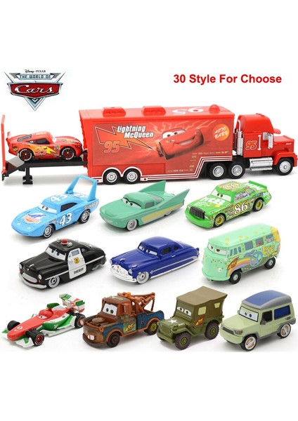1:55 Disney Pixar Arabalar 2 3 Yıldırım Mcqueen Mater Döküm Metal Model Araba Doğum Günü Noel Si Çocuklar Için Eğitici Oyuncaklar (Yurt Dışından) fırsatları