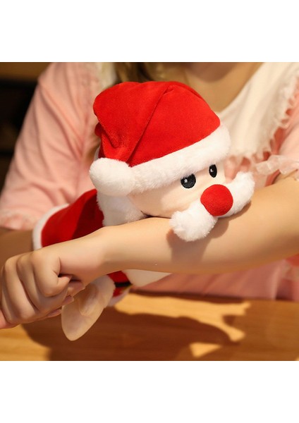 Noel Baba El Kuklası Geyik Karakter Oyuncakları Doldurulmuş Oyuncaklar Noel Filmi Bebek Aktivite Bebek Çocuk Peluş Oyuncaklar Noel Baba El Kuklası Noel Bebek Kukla Gösterisi (Yurt Dışından)