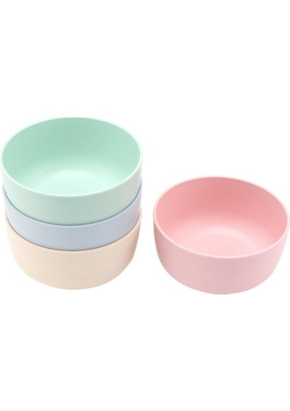 Bambu Elyaf Sevimli Stil Yemek Kasesi Bölünmüş Yemek Tabağı Tepsisi Kahvaltı Kasesi Mavi (Yurt Dışından) fiyatları