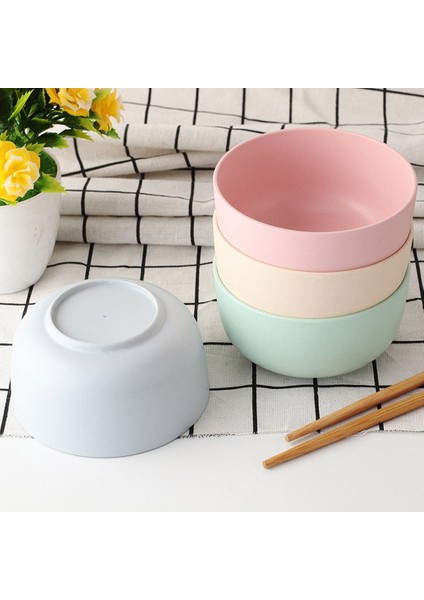 Bambu Elyaf Sevimli Stil Yemek Kasesi Bölünmüş Yemek Tabağı Tepsisi Kahvaltı Kasesi Mavi (Yurt Dışından) modelleri