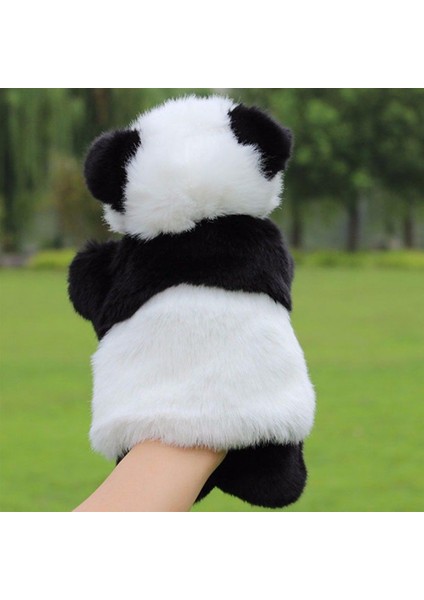 Panda L El Kuklası Çocuk Peluş Bebek Hikaye Anlatımı Eğitici Okul Öncesi Yükseklik (Yurt Dışından)