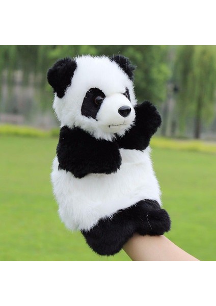Panda L El Kuklası Çocuk Peluş Bebek Hikaye Anlatımı Eğitici Okul Öncesi Yükseklik (Yurt Dışından)