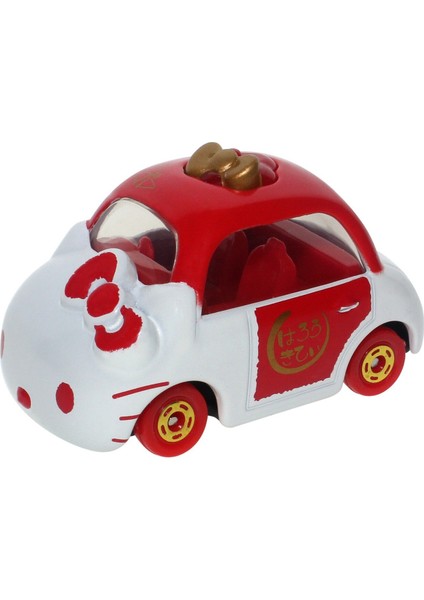 Takara Tomy Araba Hello Kitty Anime Mini Sevimli Oyuncaklar Yığın Yüksekliği Kibrit Kutusu Arabalar Dönüş Arabası Çocuklar Noel Doğum Günü Si (Yurt Dışından)