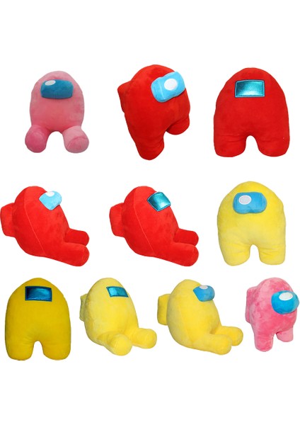 20 cm Yumuşak Peluş Aramızda Oyun Peluş Oyuncak Kawaii Dolması Bebek Noel Si Sevimli Kırmızı Küçük Aramızda Basit Sadakat Tasarımı (Yurt Dışından) modelleri