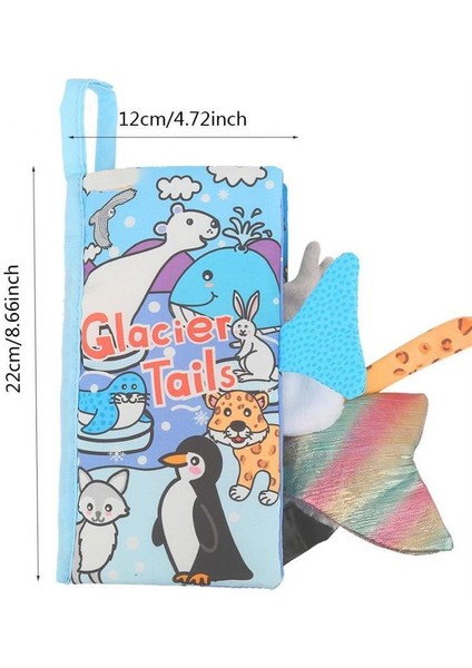 Yumuşak Bebek Bezi Etkinliği Kırışık Hayvanın Kuyruğu Kitabı Erken Eğitim Kitabı (Yurt Dışından) fiyatları