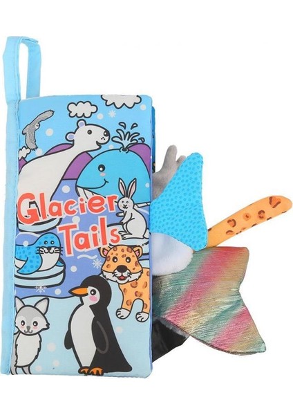 Yumuşak Bebek Bezi Etkinliği Kırışık Hayvanın Kuyruğu Kitabı Erken Eğitim Kitabı (Yurt Dışından) modelleri