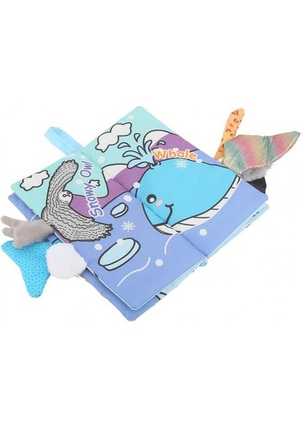 Yumuşak Bebek Bezi Etkinliği Kırışık Hayvanın Kuyruğu Kitabı Erken Eğitim Kitabı (Yurt Dışından) fırsatları