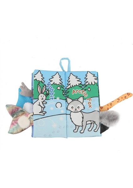 Yumuşak Bebek Bezi Etkinliği Kırışık Hayvanın Kuyruğu Kitabı Erken Eğitim Kitabı (Yurt Dışından) indirimleri