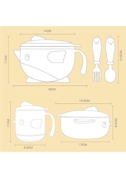 Çocuk Sofra Kaşıklı Su Enjeksiyonlu Yalıtım Kasesi (Yurt Dışından) modelleri
