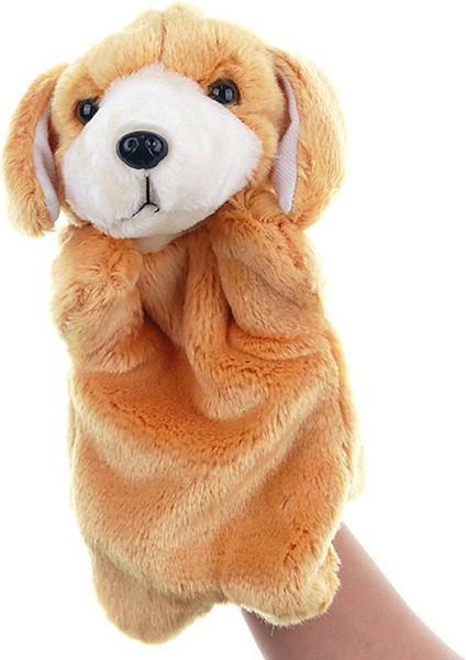 Peluş Köpek Şekli Hikaye Anlatan Prop El Kuklası Ebeveyn Çocuk Interaktif Oyuncak (Yurt Dışından) fırsatları