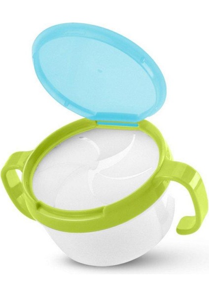 Ur Taşınabilir Bebek Aperatifler Kupası Yürümeye Başlayan Çocuk Dökülmez Snack Snacker Kase Kabı (Yurt Dışından)