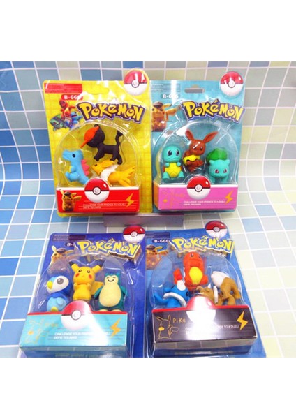Stereo Pokemon Pikachu Küçük Firedragon Silgi Dıy Montaj ve Sökme Yaratıcı Öğrenme Kırtasiye Çocuk Oyuncakları (Yurt Dışından)