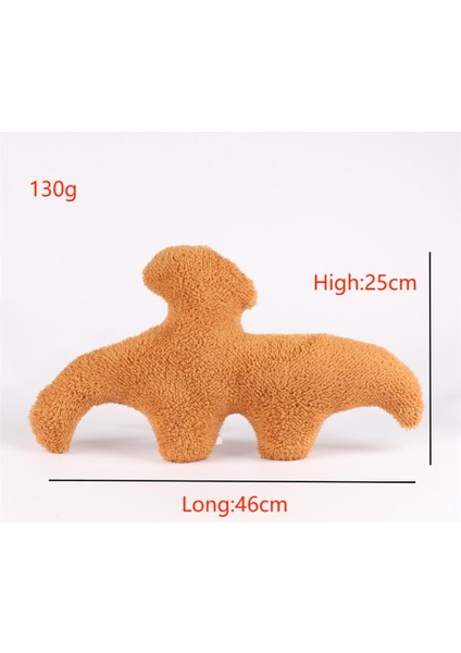 Dino Nugget Yastık Tavuk Nugget Yastık Peluş Oyuncaklar Yaratıcı Yumuşak Dolması Dinozor Peluş Bebek Erkek Kız Ler Için (Yurt Dışından)