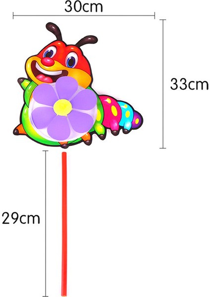 Plastik Rüzgar Spinner Fırıldak Sevimli Karikatür Hayvanlar Çocuklar Açık Oyuncaklar Podazz (Yurt Dışından) fırsatları