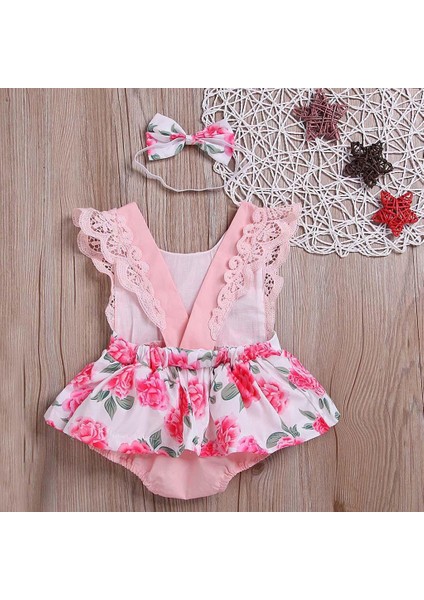 Bebek Giysileri Kız Erkek Giysileri Karikatür Karikatür Baskı Yelek Gömlek + Şort Kıyafetler Set Şort Takımı Yaz Giyim Için (Yurt Dışından) fırsatları