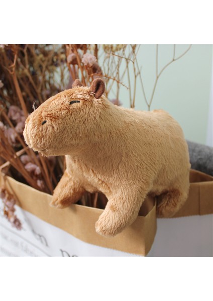 Gc 17 cm Kapibara Kemirgen Peluş Bebek Karikatür Kapibara Yumuşak Dolması Peluş Oyuncaklar Çocuklar Için Doğum Günü Leri (Yurt Dışından) indirimleri