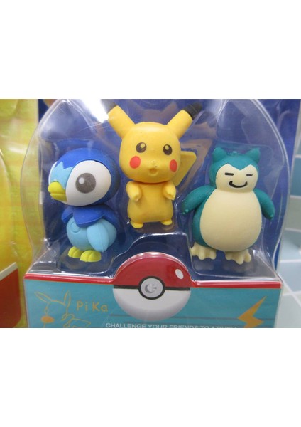 Stereo Pokemon Pikachu Küçük Firedragon Silgi Dıy Montaj ve Sökme Yaratıcı Öğrenme Kırtasiye Çocuk Oyuncakları (Yurt Dışından) fırsatları