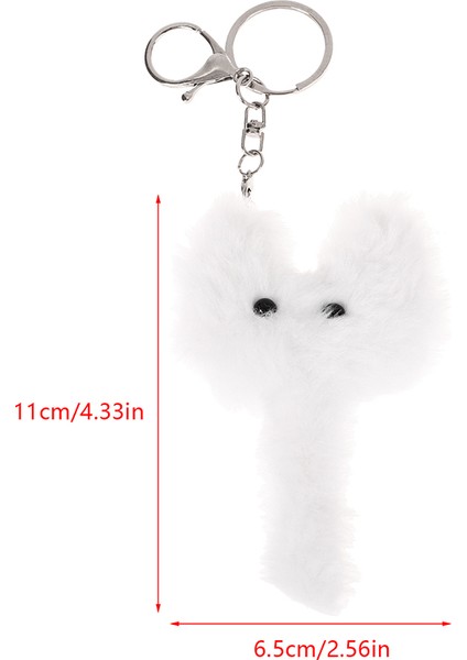 Kawaii Tavşan Anahtarlık Yaratıcı Tavşan Peluş Bebek Kolye Sevimli Çizgi Film Bebeği Çanta Çanta Kolye Anahtarlık Ler (Yurt Dışından) indirimleri
