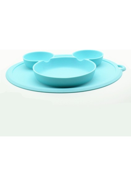 【eğlenceli Canlı】 Silikon Bebek Kase Emme Bpa Ücretsiz Besleme Bebek Sofra Çocuk Yemek Tabakları ile Çocuklar Için Plaka (Yurt Dışından) fırsatları
