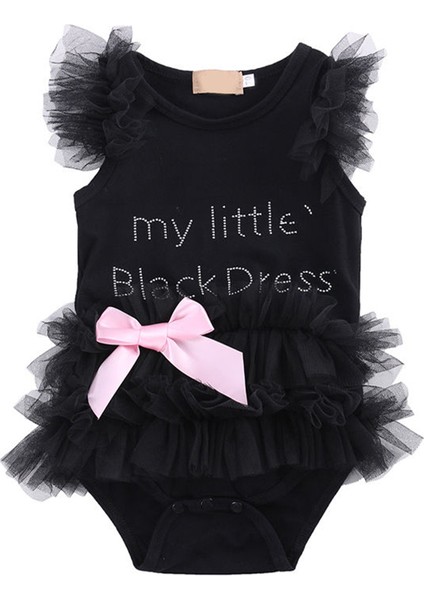 Yenidoğan Çocuklar Bebek Kız Bebek Romper Tulum Bodysuit Tutu Elbise Elbise Kıyafet (Yurt Dışından) modelleri