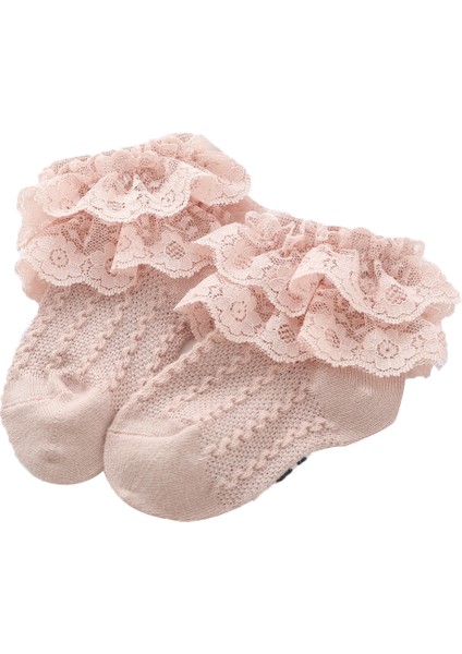 Kız Prenses Fiyonk Sevgi Dolu Kalp Ayakkabı Beşik Taban Sneaker (Yurt Dışından)
