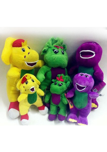 Barney ve Arkadaşları Yumuşak Peluş Oyuncak ve Müzik Çalarlı Dinozor Oyuncak Erkek ve Kız Çocukları Için Yükseklik: 30CM (180 G) (Yurt Dışından)