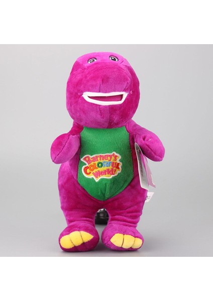 Barney ve Arkadaşları Yumuşak Peluş Oyuncak ve Müzik Çalarlı Dinozor Oyuncak Erkek ve Kız Çocukları Için Yükseklik: 30CM (180 G) (Yurt Dışından)