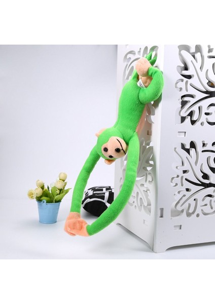 Kawaii Yumuşak Hayvan Bebek Bebekler Çocuk Için Anti-Çarpışma Doldurulmuş Bebek Maymun Peluş Oyuncak Uzun Kol Maymun Peluş Oyuncaklar Maymun Dolması Bebek Muz Maymun Bebek (Yurt Dışından) fırsatları